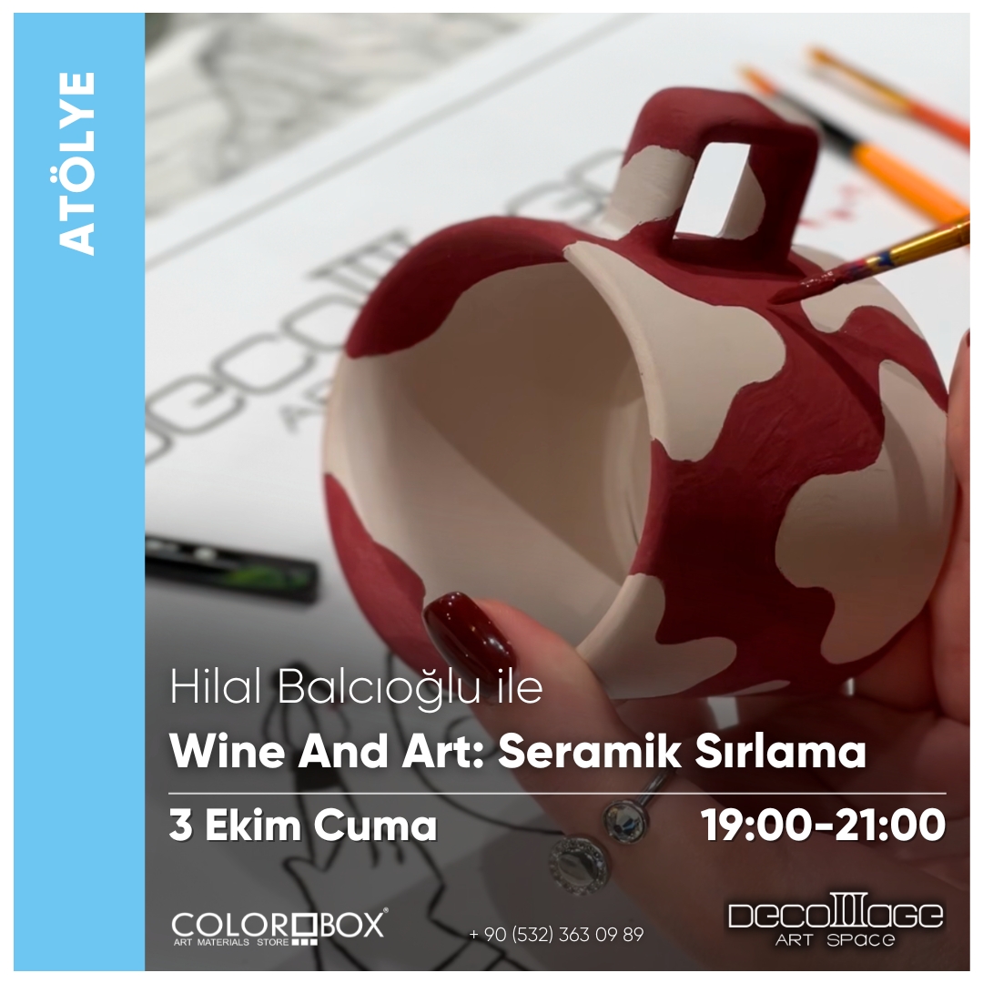 Wine and Art: Seramik Sırlama  resmi